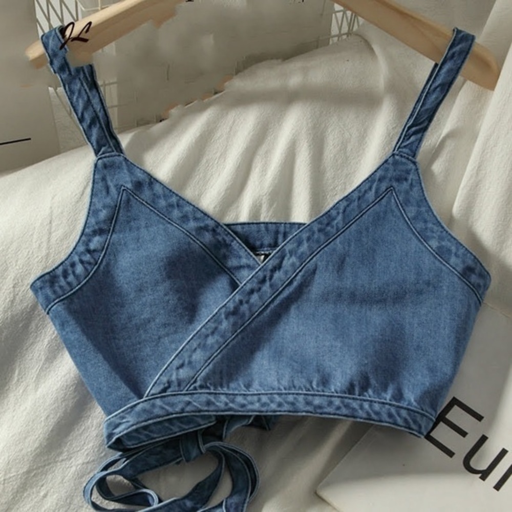 Quintessential Hippie | Dark Denim Nessie Top